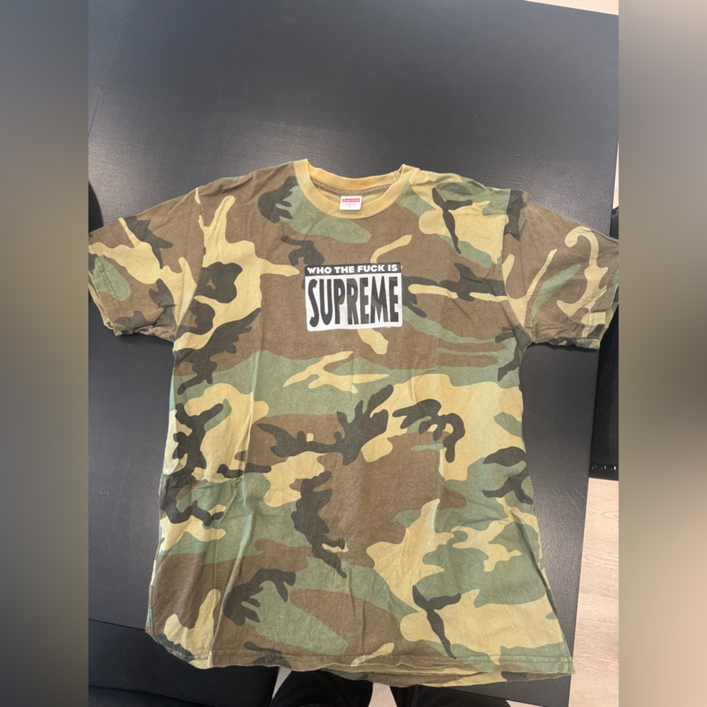 Supreme Who The F**K Tee - ( 2019 )